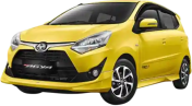 Sewa mobil AYLA atau AGYA Bali